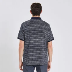 Polo Manches Courtes En Jersey Imprimé -Jules 1003332 11852 V3