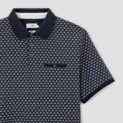 Polo Manches Courtes En Jersey Imprimé -Jules 1003332 11852 V8