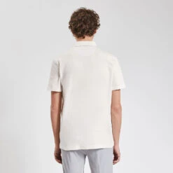 Polo Manches Courtes Col En Twill Boutonné -Jules 1003333 10100 V3