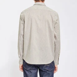 Chemise Imprimé Géométrique Satin -Jules 1003340 12015 V3