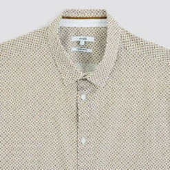 Chemise Imprimé Géométrique Satin -Jules 1003340 12015 V8