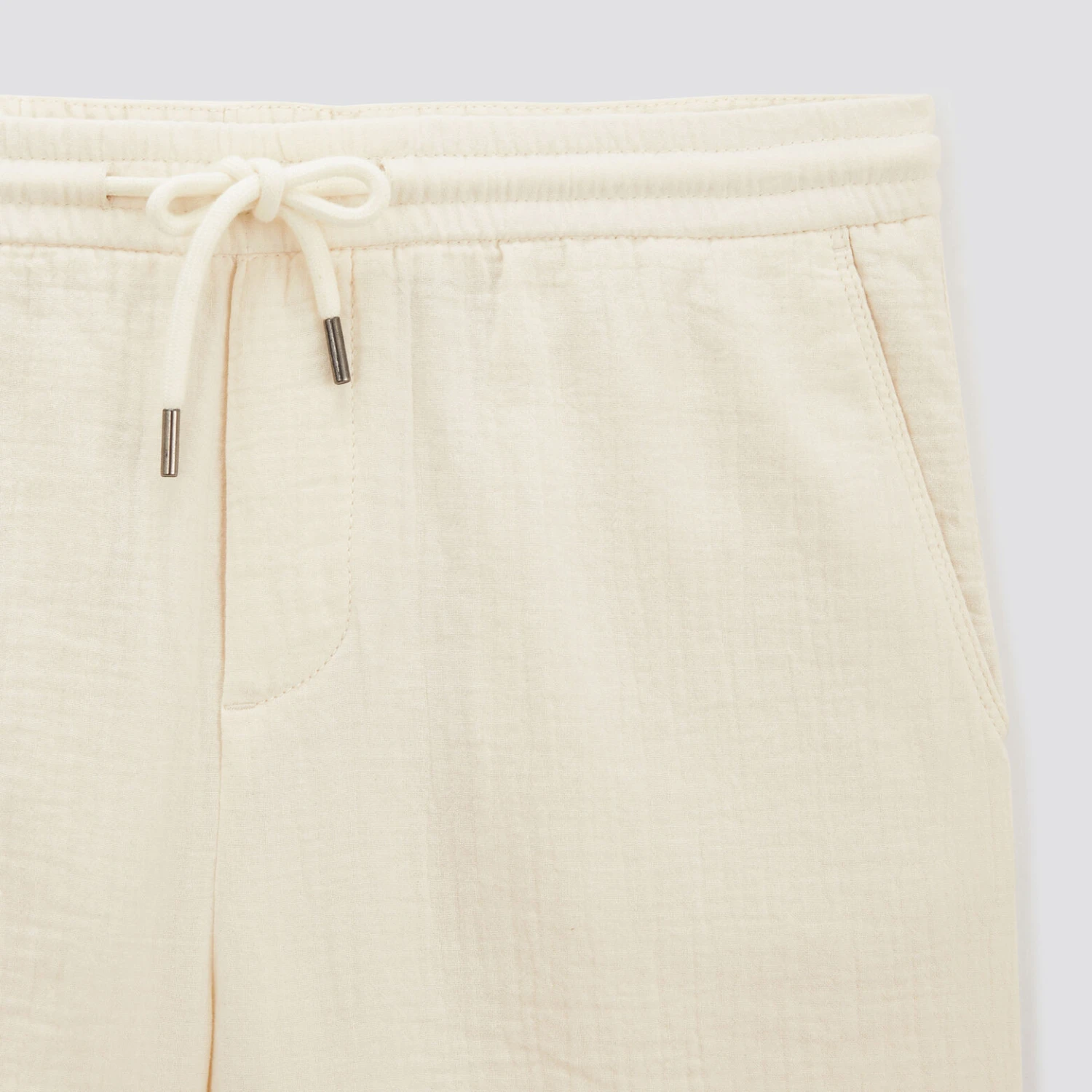 Bermuda Taille élastiquée Gaze De Coton 8 Bermuda Taille élastiquée Gaze De Coton – Image 8