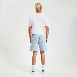 Short En Jean Découpe Poche Platrier -Jules 1003410 11234 V3