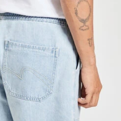 Short En Jean Découpe Poche Platrier -Jules 1003410 11234 V4