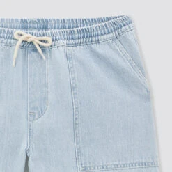 Short En Jean Découpe Poche Platrier -Jules 1003410 11234 V8