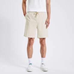 Bermuda Taille élastiquée Découpe Poche Platrier