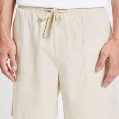 Bermuda Taille élastiquée Découpe Poche Platrier -Jules 1003418 10141 V4