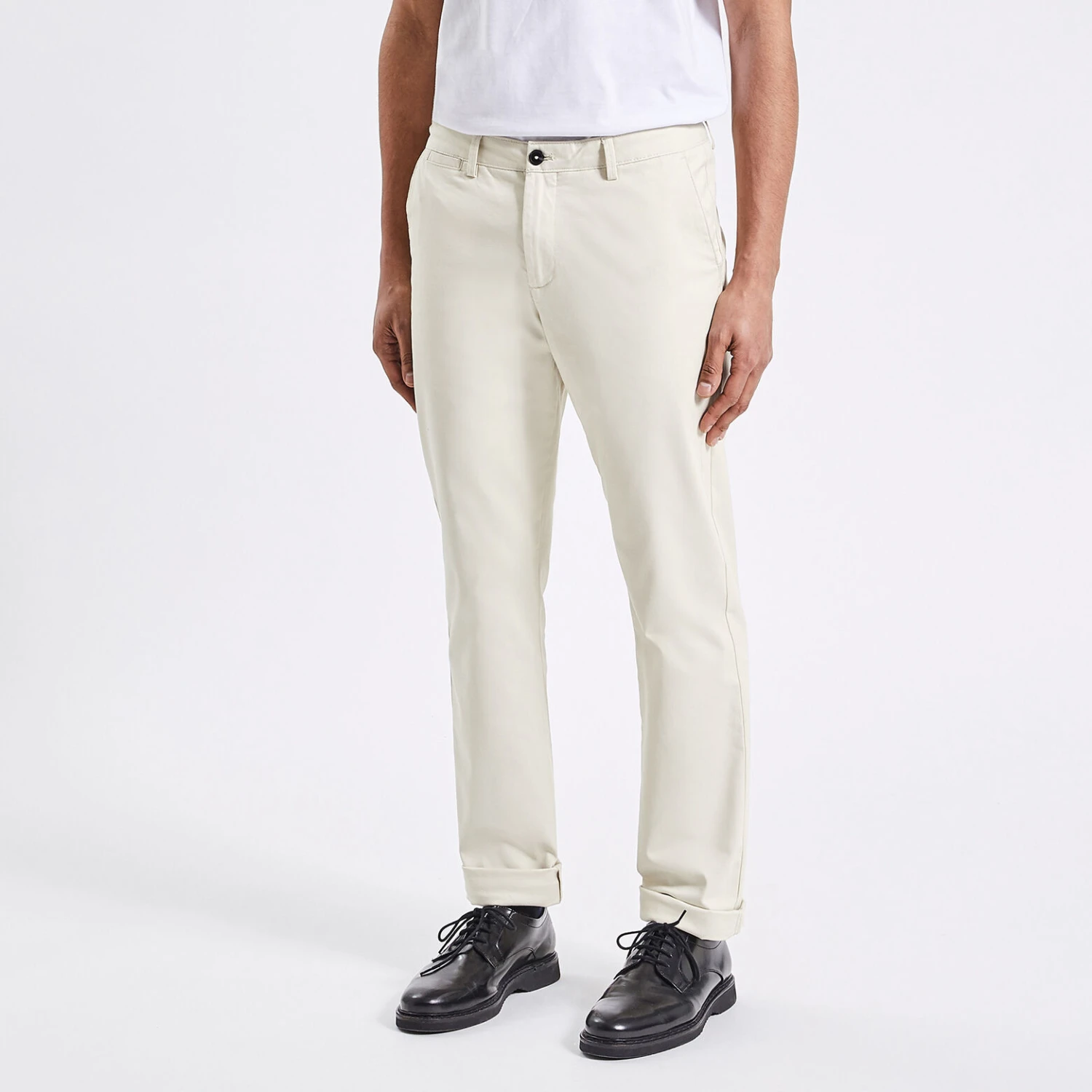 Pantalon Chino Straight En Twill 1 Pantalon Chino Straight En Twill