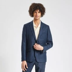 Veste De Costume Slim