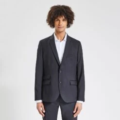 Veste De Costume Slim En Laine -Jules 1003465 11303 V2