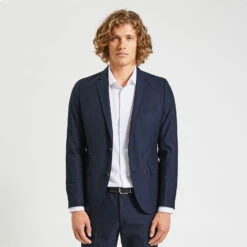 Veste De Costume Slim à Carreaux -Jules 1003470 11304 V2