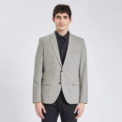 Veste Slim à Carreaux 10 Veste Slim à Carreaux -Jules 1003490 10503 V2