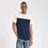 Tee Shirt Colorblock Poche Imprimé