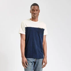 Tee Shirt Colorblock Poche Imprimé -Jules 1003507 11825 V2