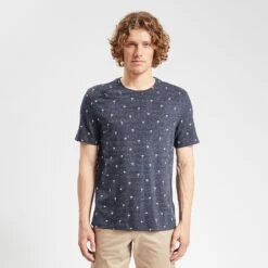 Tee Shirt Matière Fantaisie Et Imprimé All Over 13 Tee Shirt Matière Fantaisie Et Imprimé All Over -Jules 1003510 11307 V2