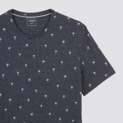 Tee Shirt Matière Fantaisie Et Imprimé All Over 16 Tee Shirt Matière Fantaisie Et Imprimé All Over -Jules 1003510 11307 V8