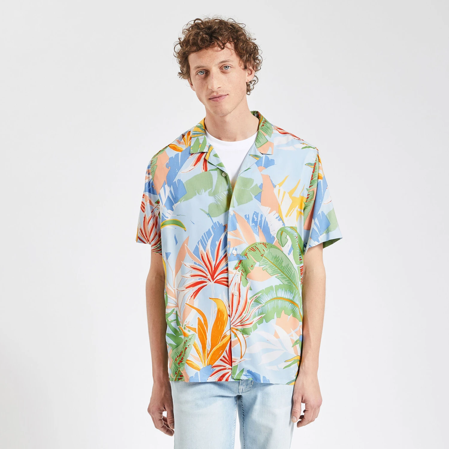 Chemisette Hawaienne Regular Viscose Ecovero 2 Chemisette Hawaienne Regular Viscose Ecovero – Image 2