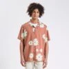 Chemise Hawaienne Imprimée Viscose Lin