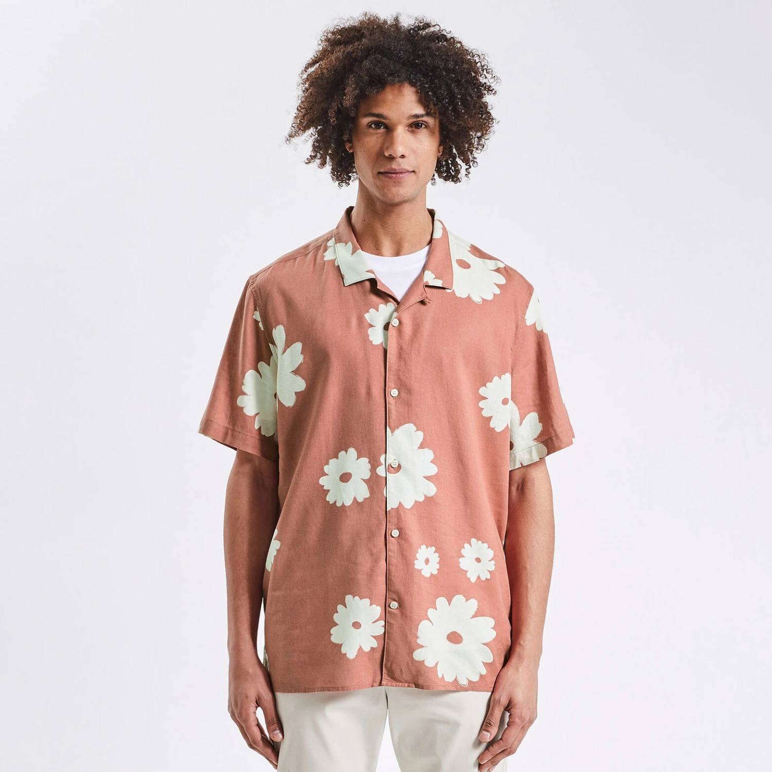 Chemise Hawaienne Imprimée Viscose Lin 5 Chemise Hawaienne Imprimée Viscose Lin – Image 5