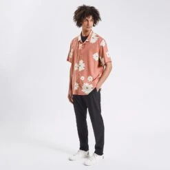 Chemise Hawaienne Imprimée Viscose Lin 12 Chemise Hawaienne Imprimée Viscose Lin -Jules 1003537 14424 V6