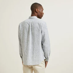 Chemise Regular Imprimé Fleur Coton Lin 15 Chemise Regular Imprimé Fleur Coton Lin -Jules 1003544 10009 V3