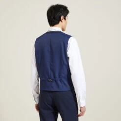 Gilet De Costume Slim à Carreaux -Jules 1003552 11303 V3