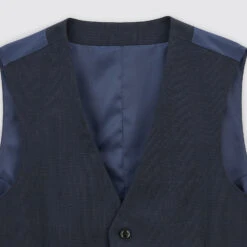 Gilet De Costume Slim à Carreaux -Jules 1003552 11303 V8