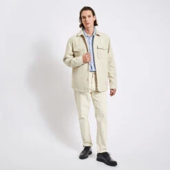 Chemise Regular Rayures Coton Seersucker -Jules 1003575 11000 V6