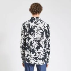 Chemise Regular Imprimé Grosse Fleur Viscose 15 Chemise Regular Imprimé Grosse Fleur Viscose -Jules 1003591 11214 V3