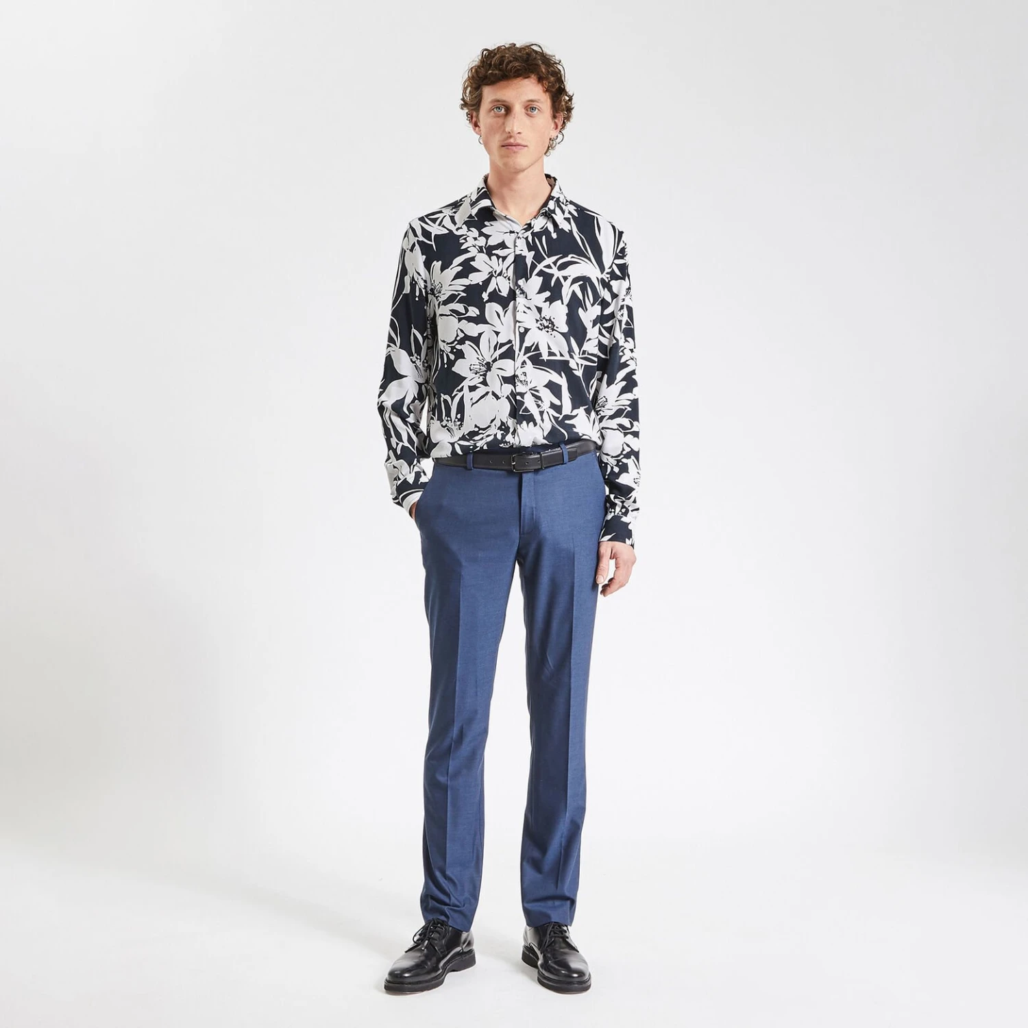 Chemise Regular Imprimé Grosse Fleur Viscose 2 Chemise Regular Imprimé Grosse Fleur Viscose – Image 2