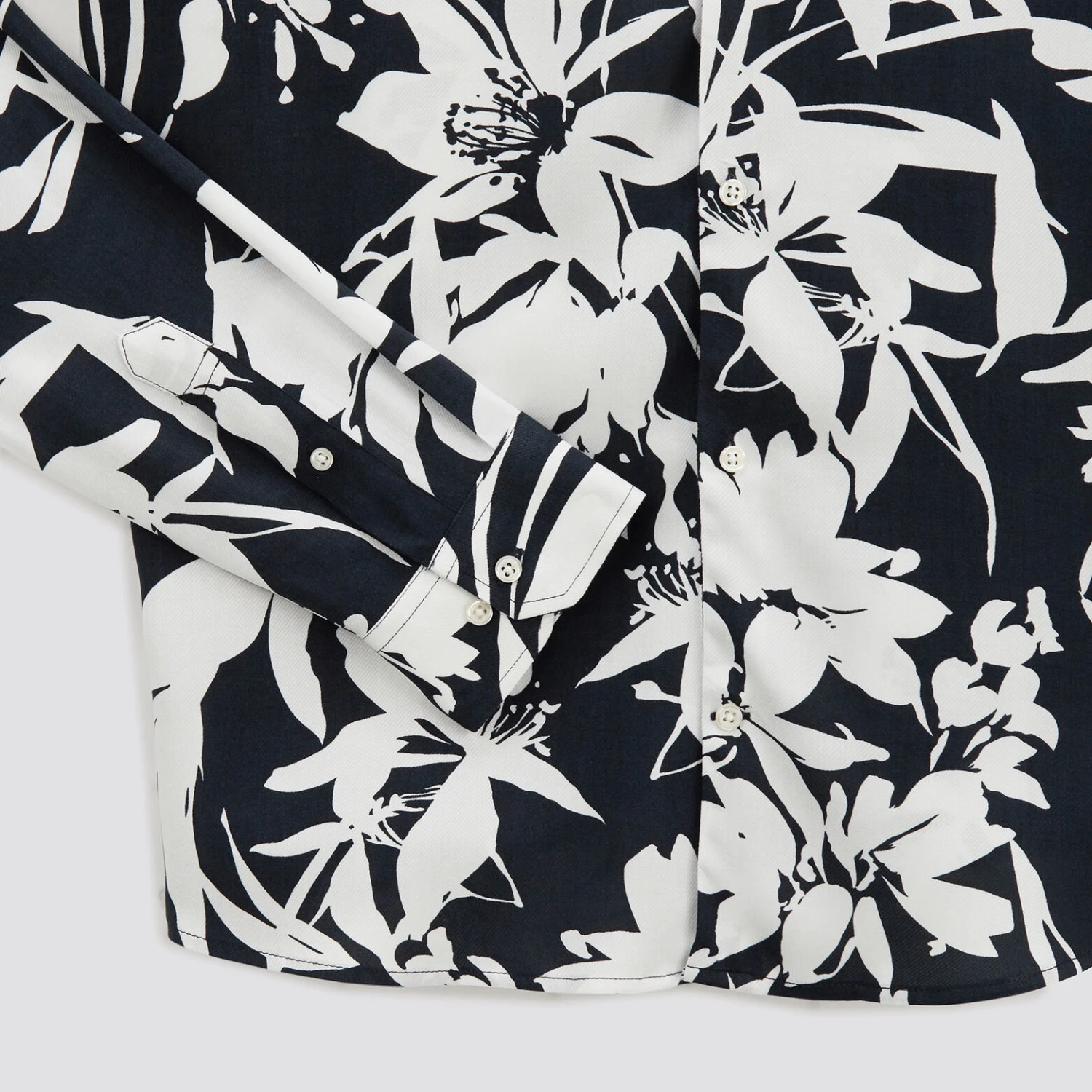 Chemise Regular Imprimé Grosse Fleur Viscose 9 Chemise Regular Imprimé Grosse Fleur Viscose – Image 9