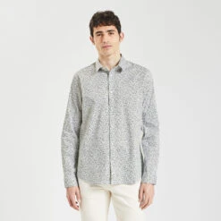 Chemise Regular Imprimé Coton