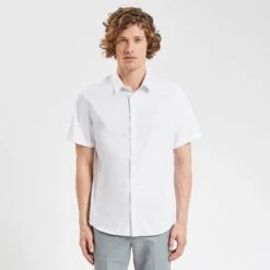 Chemisette Regular Sans Repassage Unie Coton 13 Chemisette Regular Sans Repassage Unie Coton -Jules 1003609 10000 V2