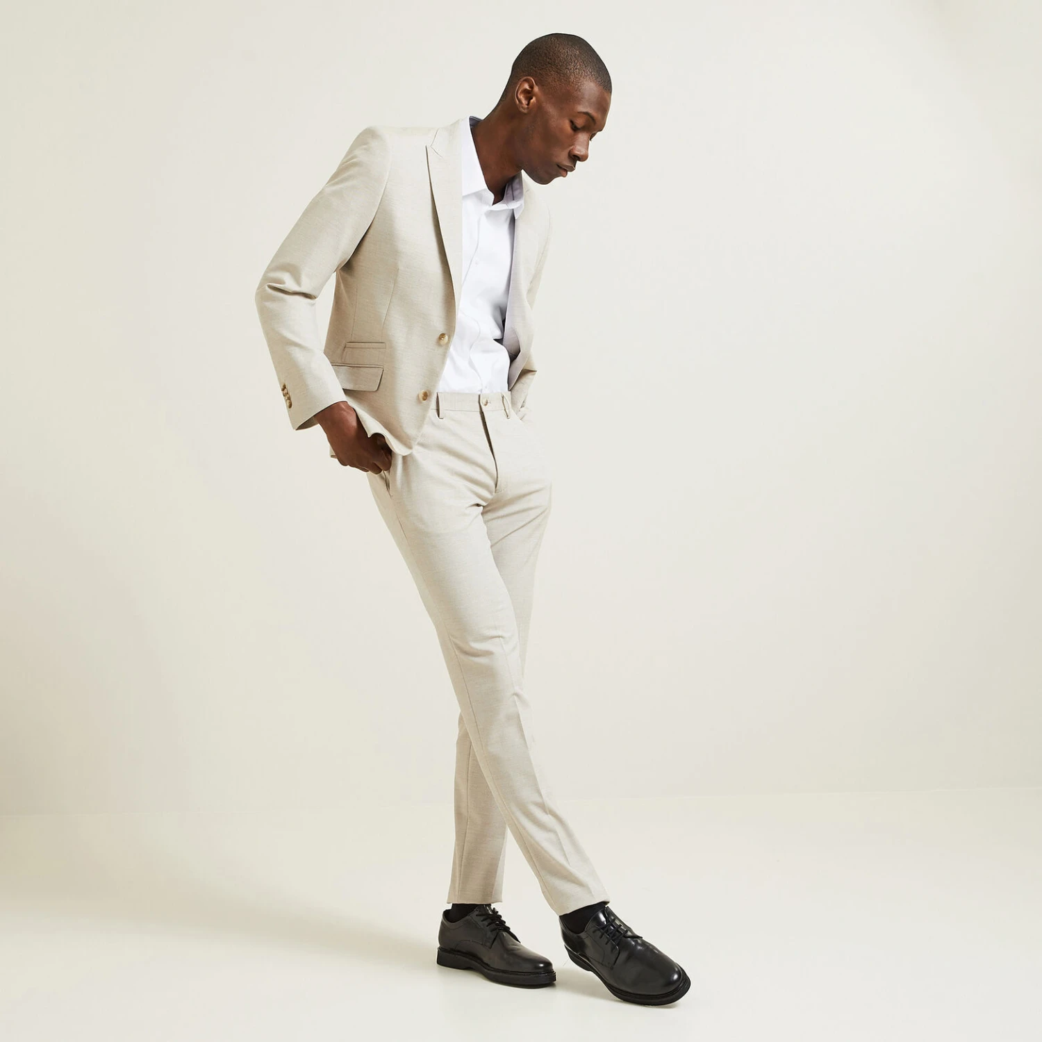 Chemisette Regular Sans Repassage Unie Coton 4 Chemisette Regular Sans Repassage Unie Coton – Image 4