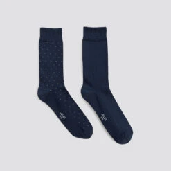 Lot De 2 Paires De Chaussettes Fantaisie En Fil D'