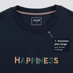 Tee-shirt Print Pour Personne à Mobilité Réduite -Jules 1003664 11824 V8