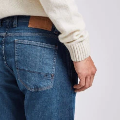 Jean Fabriqué En France Toile 100% Recyclée -Jules 1003689 9980 V4