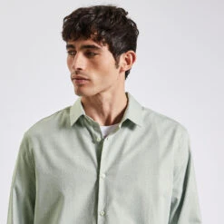 Chemise Slim Oxford Unie Coton -Jules 1003690 16013 V4