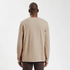 Tee Shirt Double Col Matière Fantaisie -Jules 1003712 10515 V3