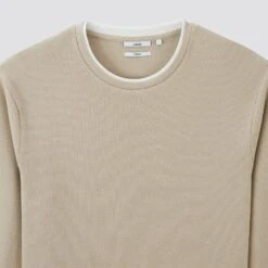 Tee Shirt Double Col Matière Fantaisie -Jules 1003712 10515 V8