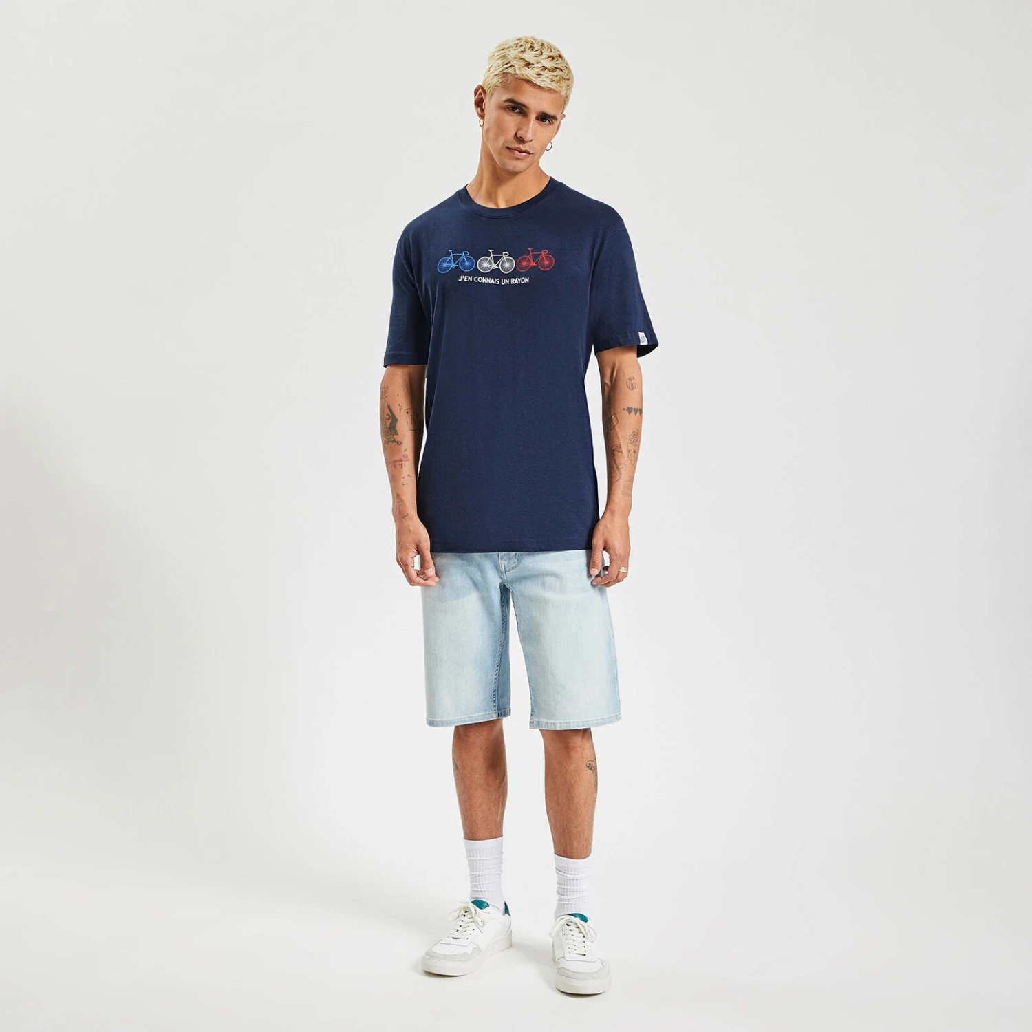 Tee-Shirt Col Rond Licence Tour De France 3 Tee-Shirt Col Rond Licence Tour De France – Image 3