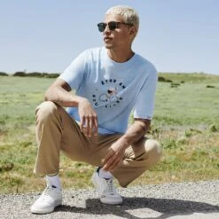 Tee Shirt Col Rond Imprimé Licence Tour De France