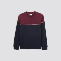 Sweat Colorblock à Col Rond