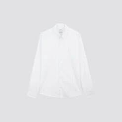 Chemise Slim Unie Coton Satin Twill 16 Chemise Slim Unie Coton Satin Twill -Jules 1003749 10000 V11