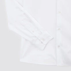 Chemise Slim Unie Coton Satin Twill 18 Chemise Slim Unie Coton Satin Twill -Jules 1003749 10000 V9