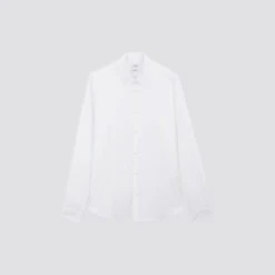 Chemise Slim Unie Coton Texturé -Jules 1003750 10000 V11