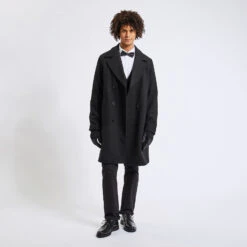 Chemise Slim Unie Coton Texturé -Jules 1003750 10000 V6