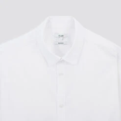 Chemise Slim Unie Coton Texturé -Jules 1003750 10000 V8