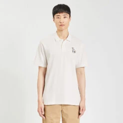 Polo Manches Courtes Piqué Brodé Poitrine 11 Polo Manches Courtes Piqué Brodé Poitrine -Jules 1003779 10120 V2