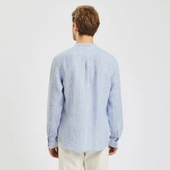 Chemise Regular Col Mao Rayures Lin 15 Chemise Regular Col Mao Rayures Lin -Jules 1003792 19000 V3